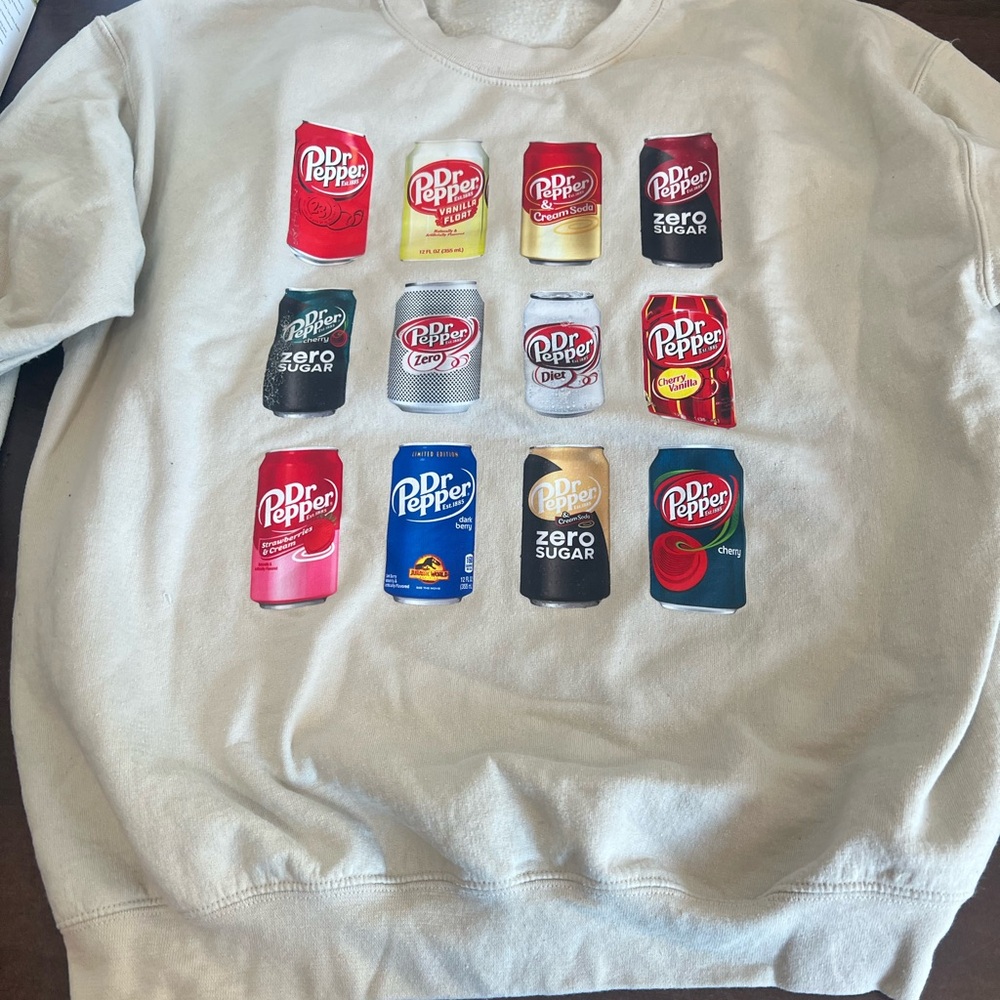 Dr Pepper Graphic Sweatshirt